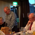 Richard Carmichael speaking at the Rotary Meeting