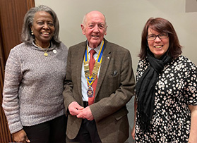 RI Director Harriette Verway's visit