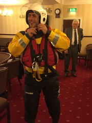 Damien Grimley in his full Hornsea Inshore Rescue gear